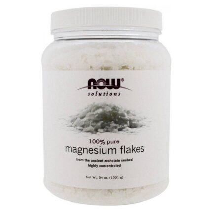 Now Foods Magnesium Flakes 100% Purity 1.5 kg