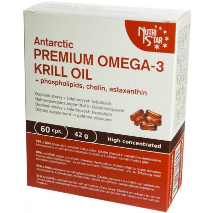 Nutristar Antarctic Premium Omega 3 Krill oil 60 caps