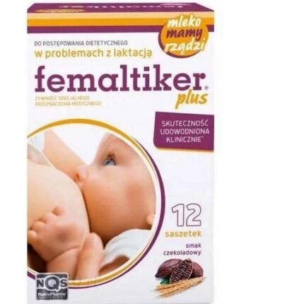 Femaltiker Plus chocolate flavour 12 sachets