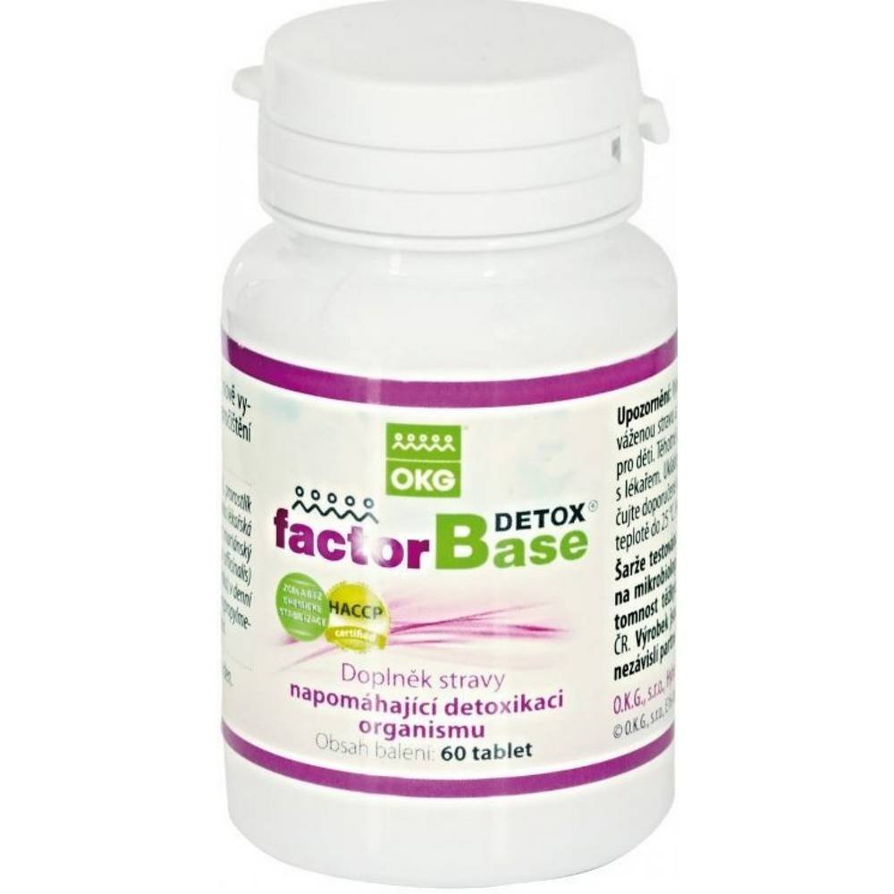 okg factor base detox 60 tablets OKG Factor Base Detox Tablets 60 Pieces