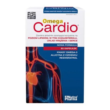OmegaCardio + Garlic 60 Capsules