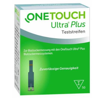 ONE TOUCH Ultra Plus test strips, 1X50 pcs,  LifeScan Deutschland GmbH