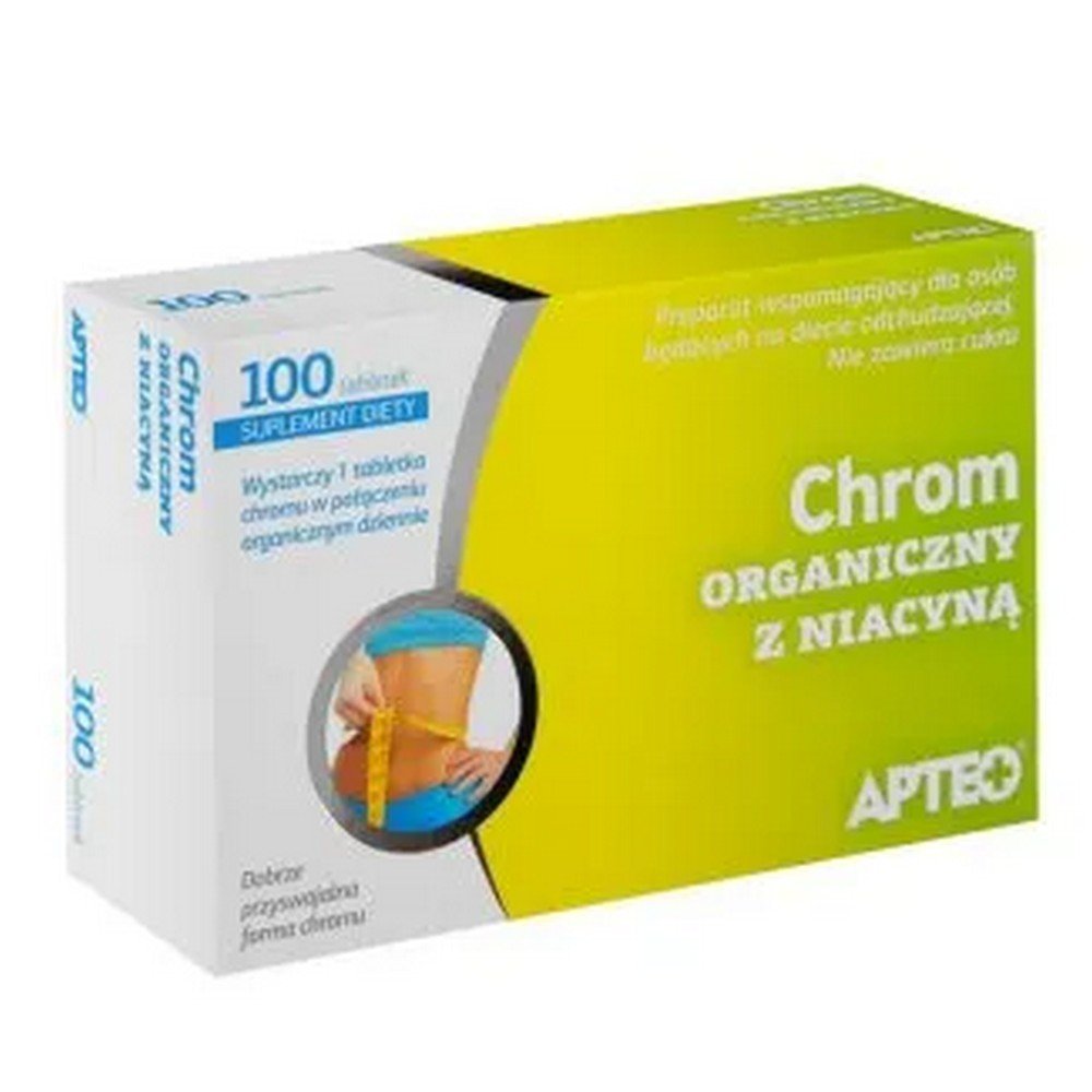 organic chromium with niacin 100 tablets Organic Chromium with Niacin 100 Tablets