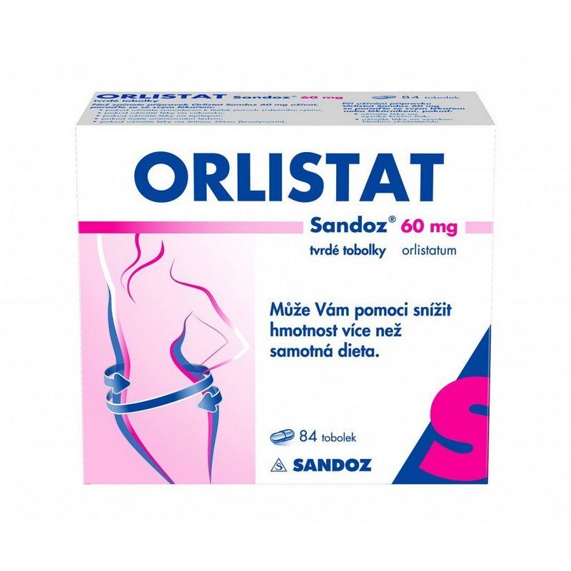 orlistat sandoz 60 mg porcpsdur 84 x 60 mg Orlistat Sandoz 60 mg capsules 84 pcs