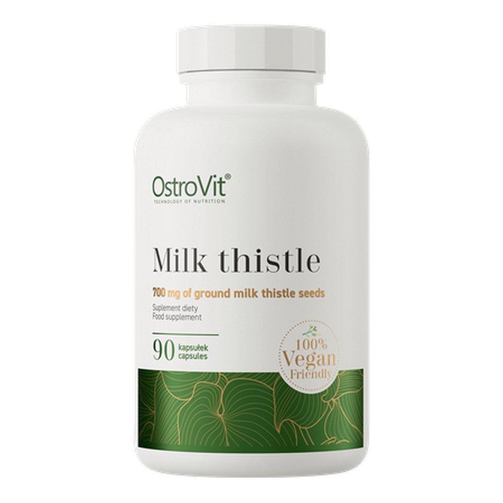 ostrovitmilk thistle dietary supplement90 suplement diety ostropest plamisty90 OstroVit Milk Thistle Dietary Supplement 90 pcs
