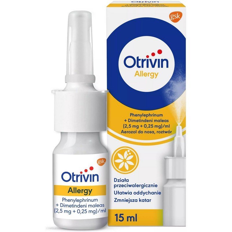 otrivin allergy anti allergy spray 15ml Otrivin Allergy nasal spray 15 ml
