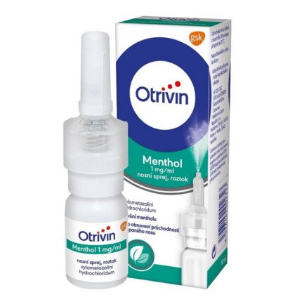 Otrivin Menthol 1 mg/ml nasal spray 10 ml