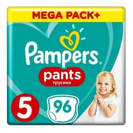 Pampers Pants 5, diaper pants for children (12-17 kg), 96 pieces