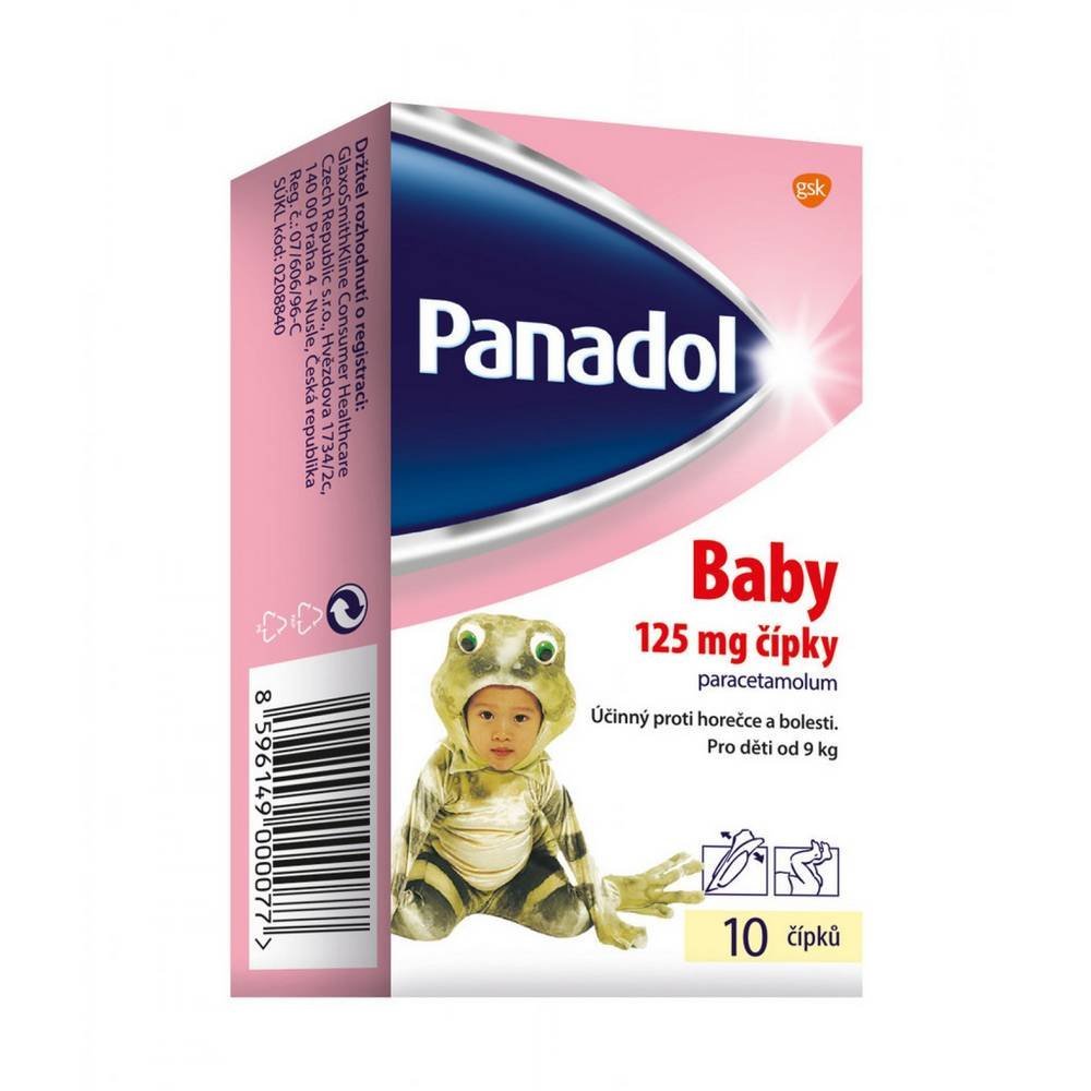 panadol baby 125mg 10 Panadol Baby 125mg Suppositorien 10 Stück