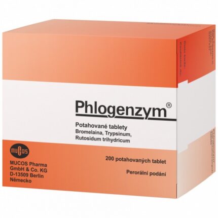 Phlogenzym 90 mg / 48 mg / 100 mg tablets 200 pcs