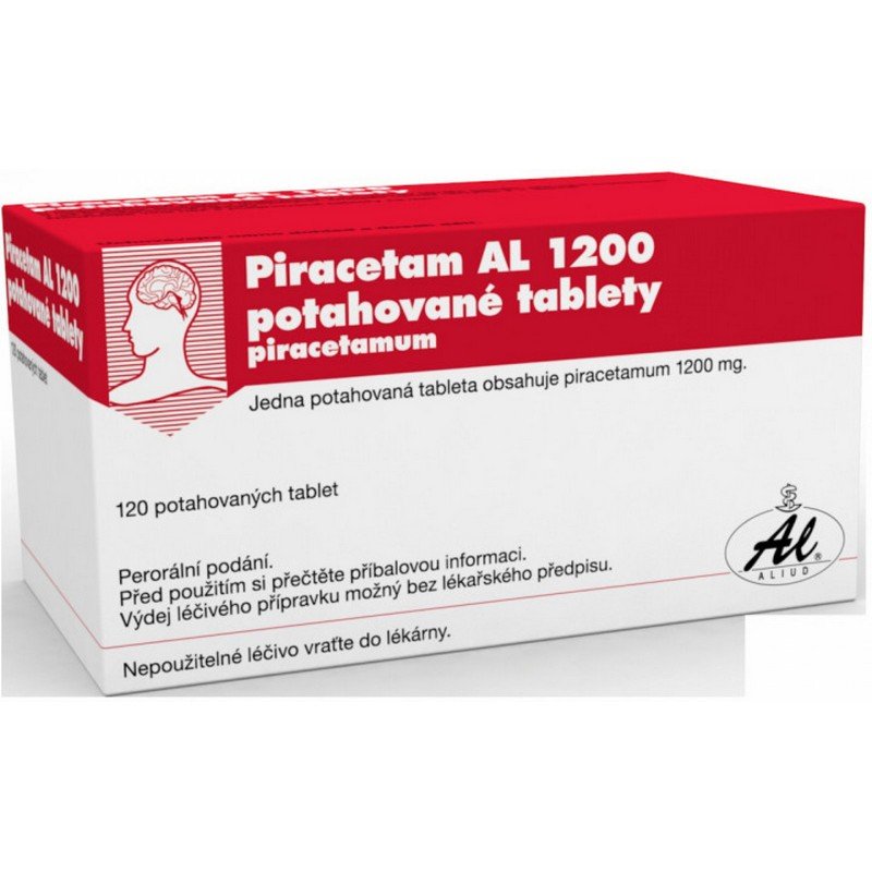 piracetam al 1200 portblflm 120 x 1200 mg Piracetam AL 1200 mg film-coated tablets 120 pcs