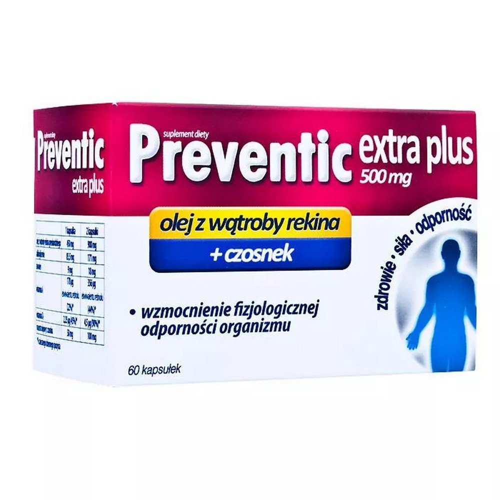 preventic extra plus special edition 05g 60 caps Preventic Extra Plus Special Edition 0.5g 60 Capsules