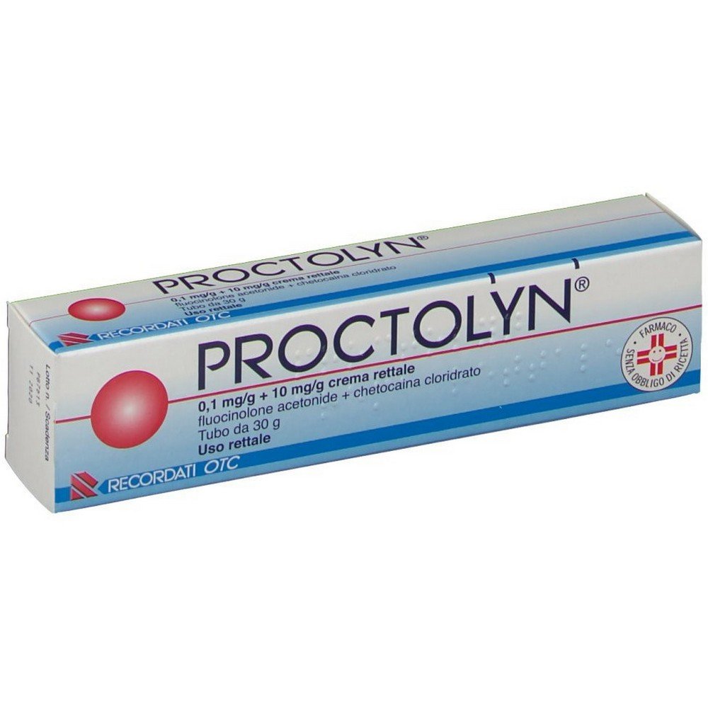 proctolyn rectal cream 30 g Proctolyn Crema Rettale 30g