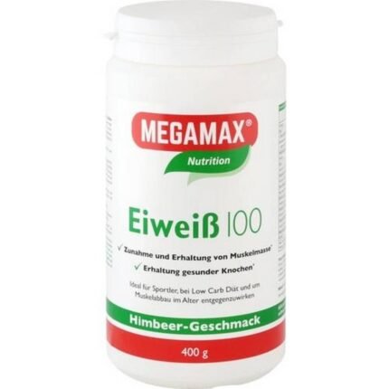 PROTEIN 100 raspberry quark Megamax powder, 400 g