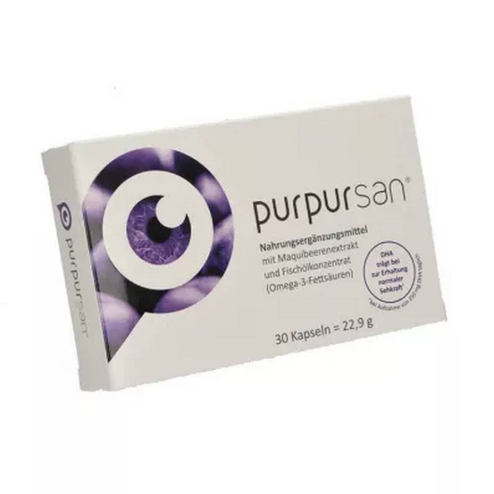 purpursan soft capsules 30 pcs Purpursan Weichkapseln 30 Stück