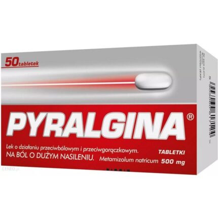 Pyralgina 500 mg tablets 50 pcs