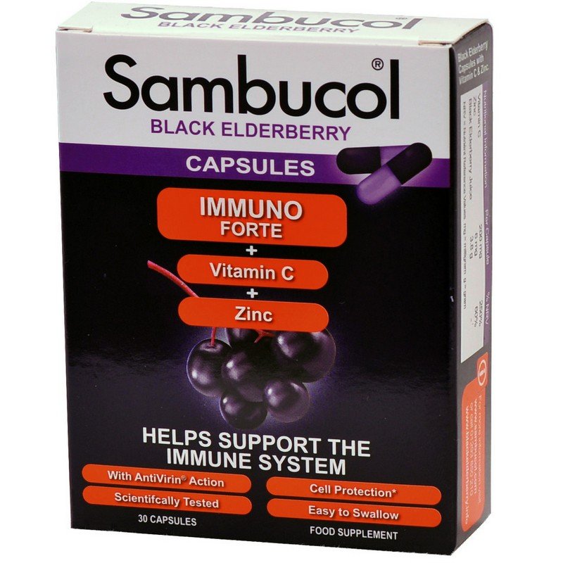 sambucol immuno forte 30 caps Sambucol Immuno Forte 30 caps