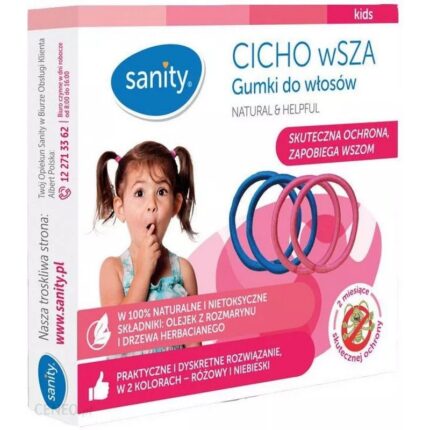 Sanity Quiet Lice Hair Erasers 4 pcs