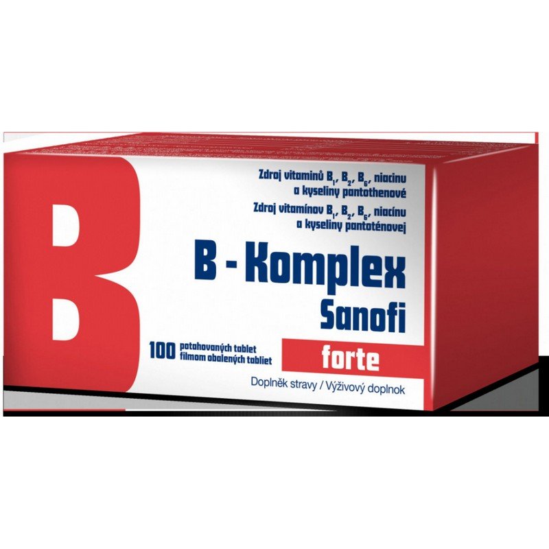sanofi b complex 100 tab Sanofi B-complex 100 tab