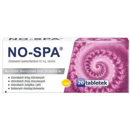 Sanofi No-Spa Tablets 20 pieces, Tablets and lozenges
