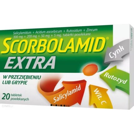 Scorbolamide Extra Power tablets 20 pcs
