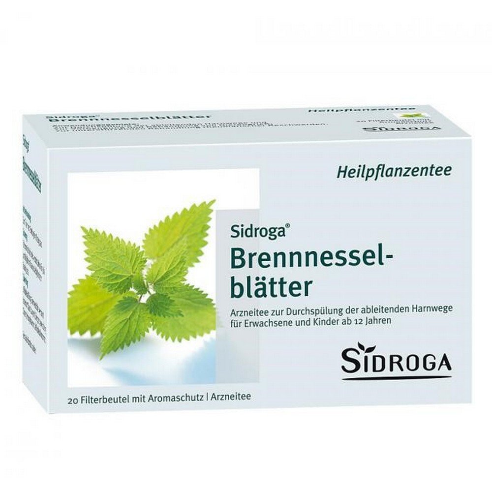 sidroga nettle leaf tea filter bag 20x15 g Sidroga Nettle Leaf Tea Filter Bags 20 × 1.5 g