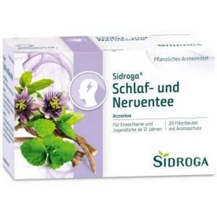 Sidroga Sleep and Nerve Tea Filter Bags 20 × 2 g