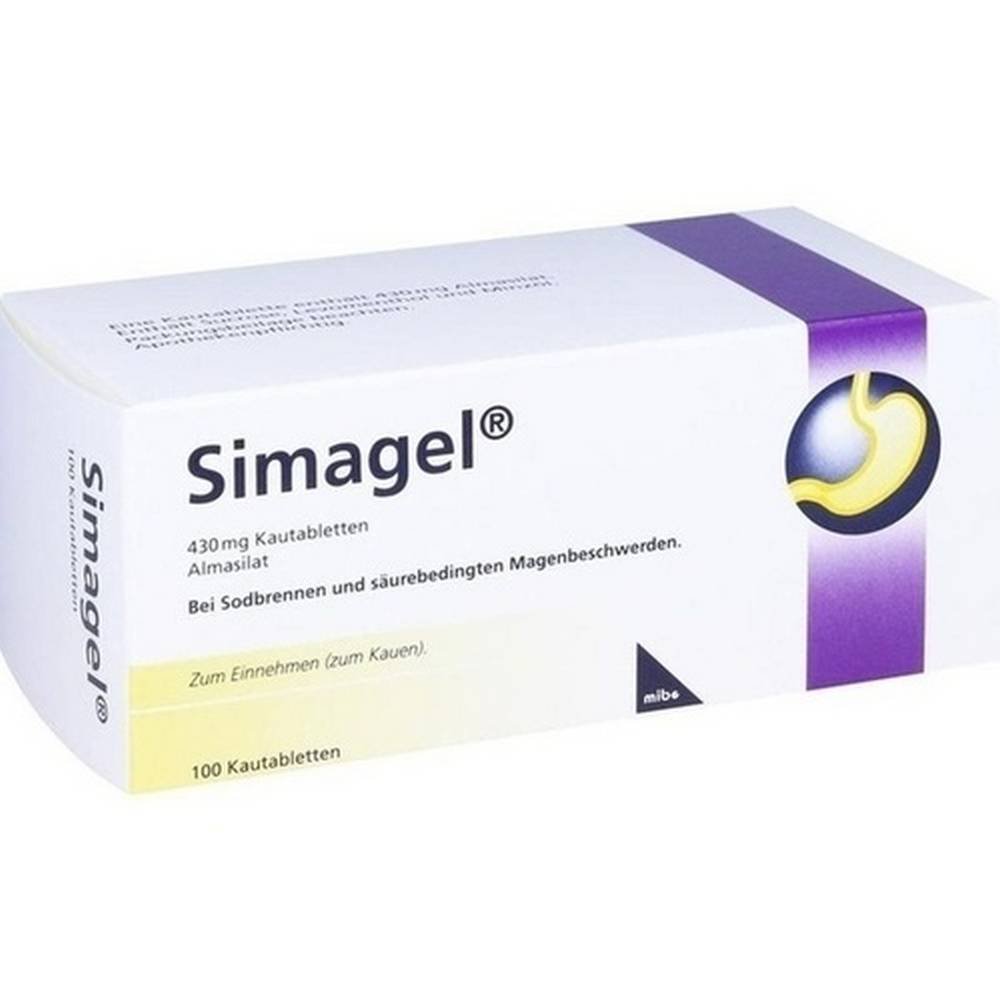 simagel chewable tablets 100 pcs Simagel Chewable Tablets 100 pcs