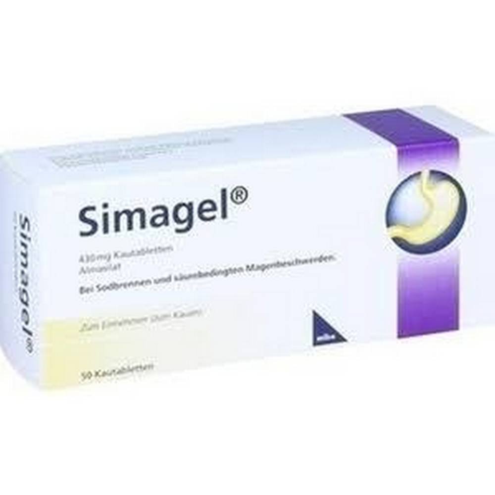 simagel chewable tablets 50 pcs Simagel Chewable Tablets 50 pcs