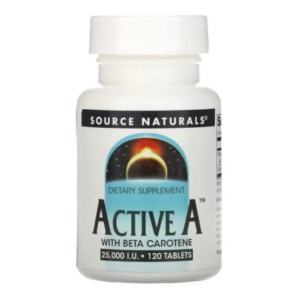 Source Naturals Active A 25000 IU 120 Tablets