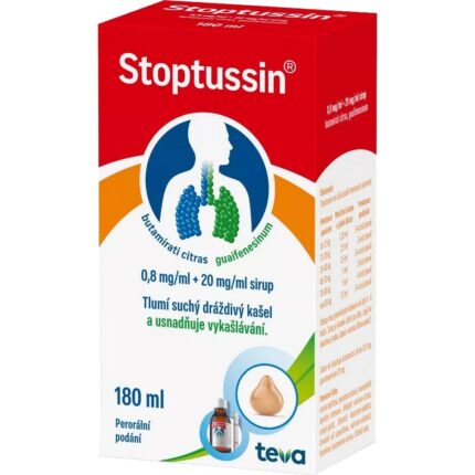 Stoptussin syrup 180 ml + pipette