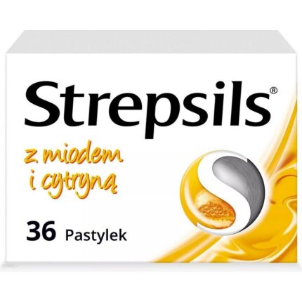 Strepsils with honey and lemon lozenges 36 pcs