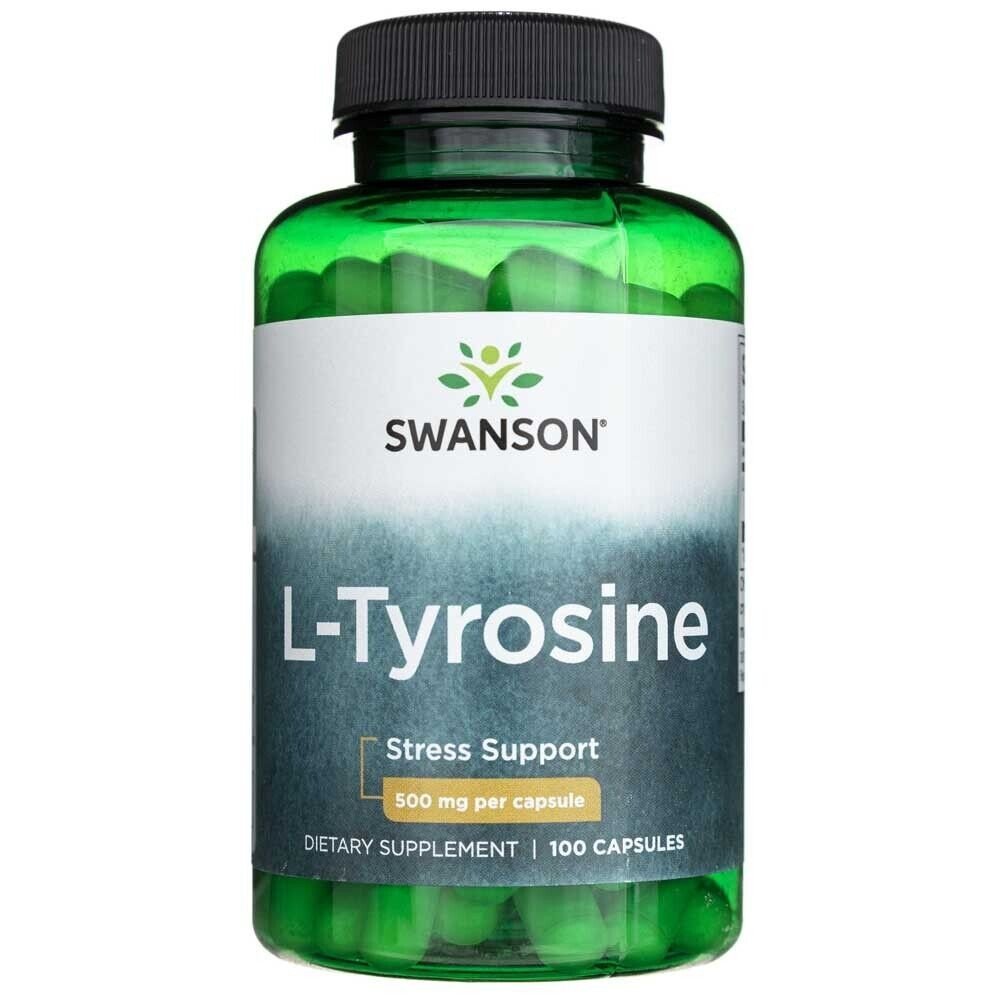 swanson l tyrosine 500mg 100 capsulesswanson l tyrozyna 500mg 100 kapsulekswanson Swanson L-Tyrosine 500mg 100 Capsules