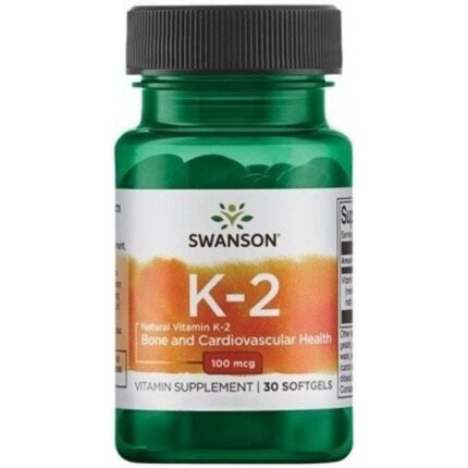 Swanson Vitamin K2 MK7 100 mcg 30 caps