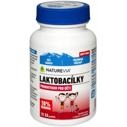 Swiss NatureVia Cherry Lactobacilli 33 Lozenges