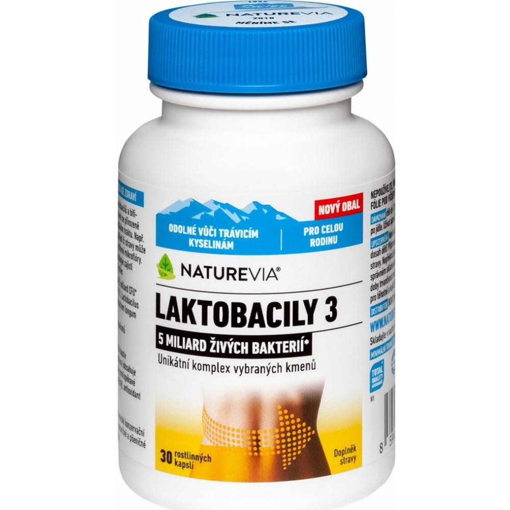 swiss naturevia laktobacily 3 30 Swiss NatureVia Lactobacilli 3 30