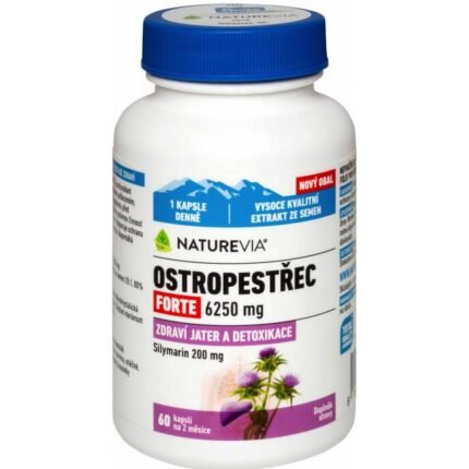 Swiss NatureVia Milk Thistle Forte 60 Capsules