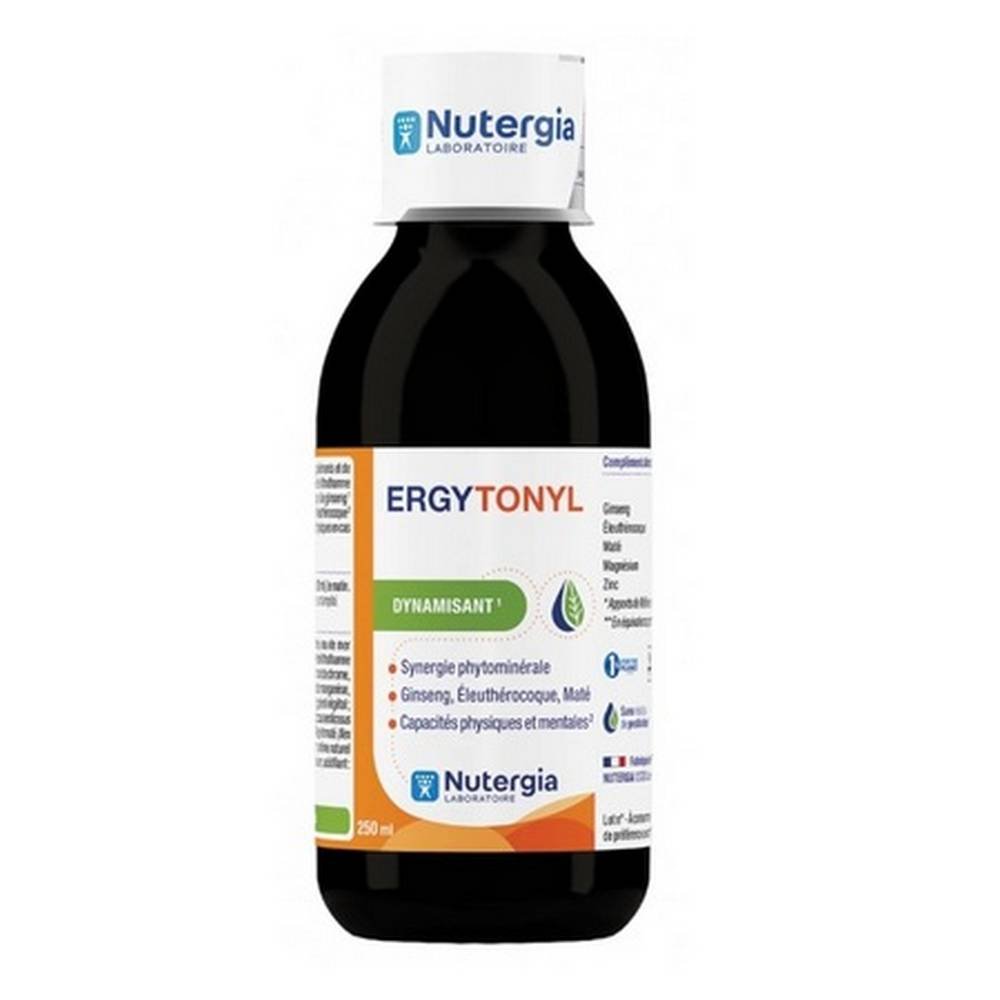 synergies phytominerales ergytonyl 250 ml Synergies Phytominérales Ergytonyl – Vital Tonic, 250 ml