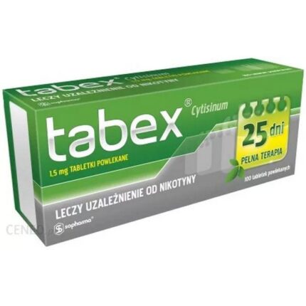 Tabex 1,5 mg 100 tablets.