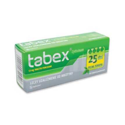 Tabex, 1.5 mg, coated tablets, 100 pieces THE BEST