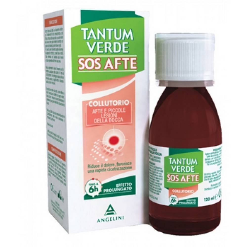 tantum verde sos afte mouthwash for sores and small lesions 120 ml Tantum Verde SOS Afte Mouthwash for Sores and Small Lesions, 120 ml