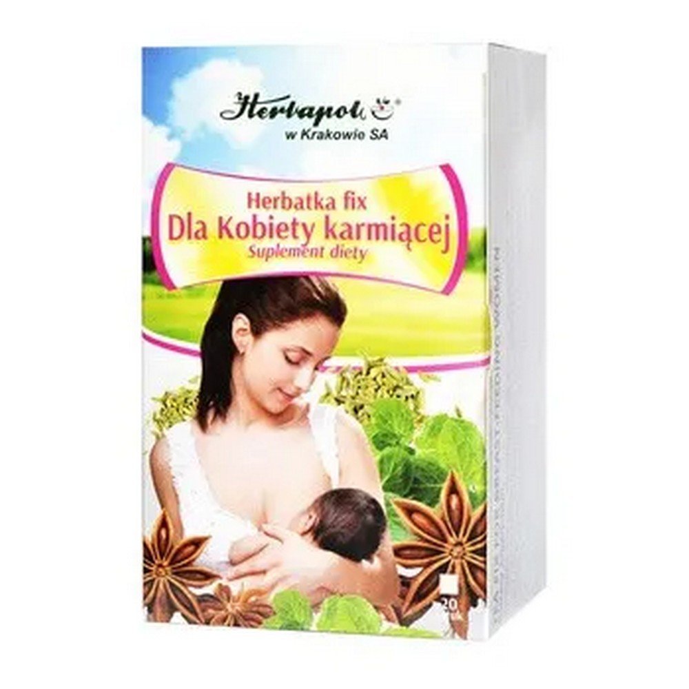 tea for breastfeeding women marker 2 g 20 pieces herbapol krakow Herbapol Krakow Tea for Breastfeeding Women 2 g 20 Sachets
