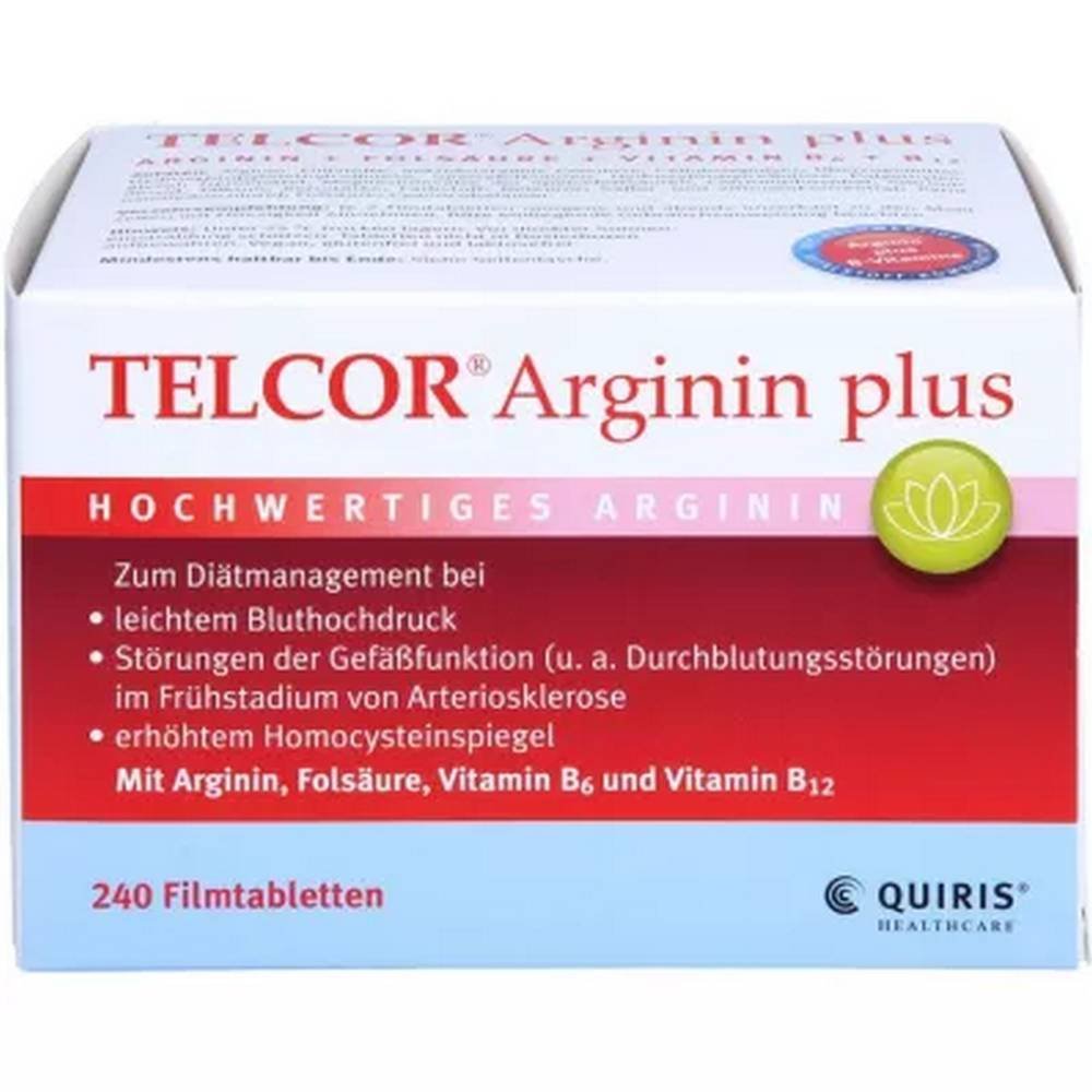 telcor arginine plus 240 pcs Telcor Arginine Plus 240 Pieces
