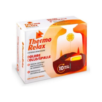 Thermorelax Nackenband mit 4 Wärmepads