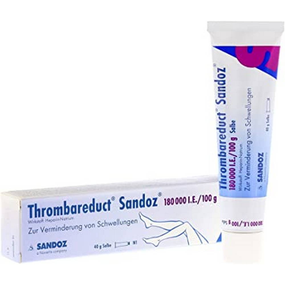 thrombareduct sandoz 180000 iu gel 40g THROMBAREDUCT Sandoz 180,000 IU Gel, 40g