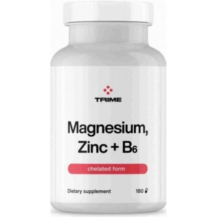 Trime zinc magnesium + B6 180 caps