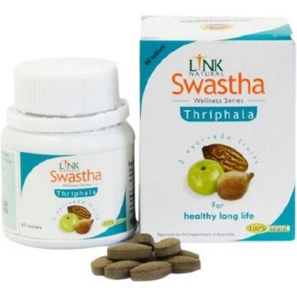 Link Natural Triphala digestive support and detoxification 60 capsules
