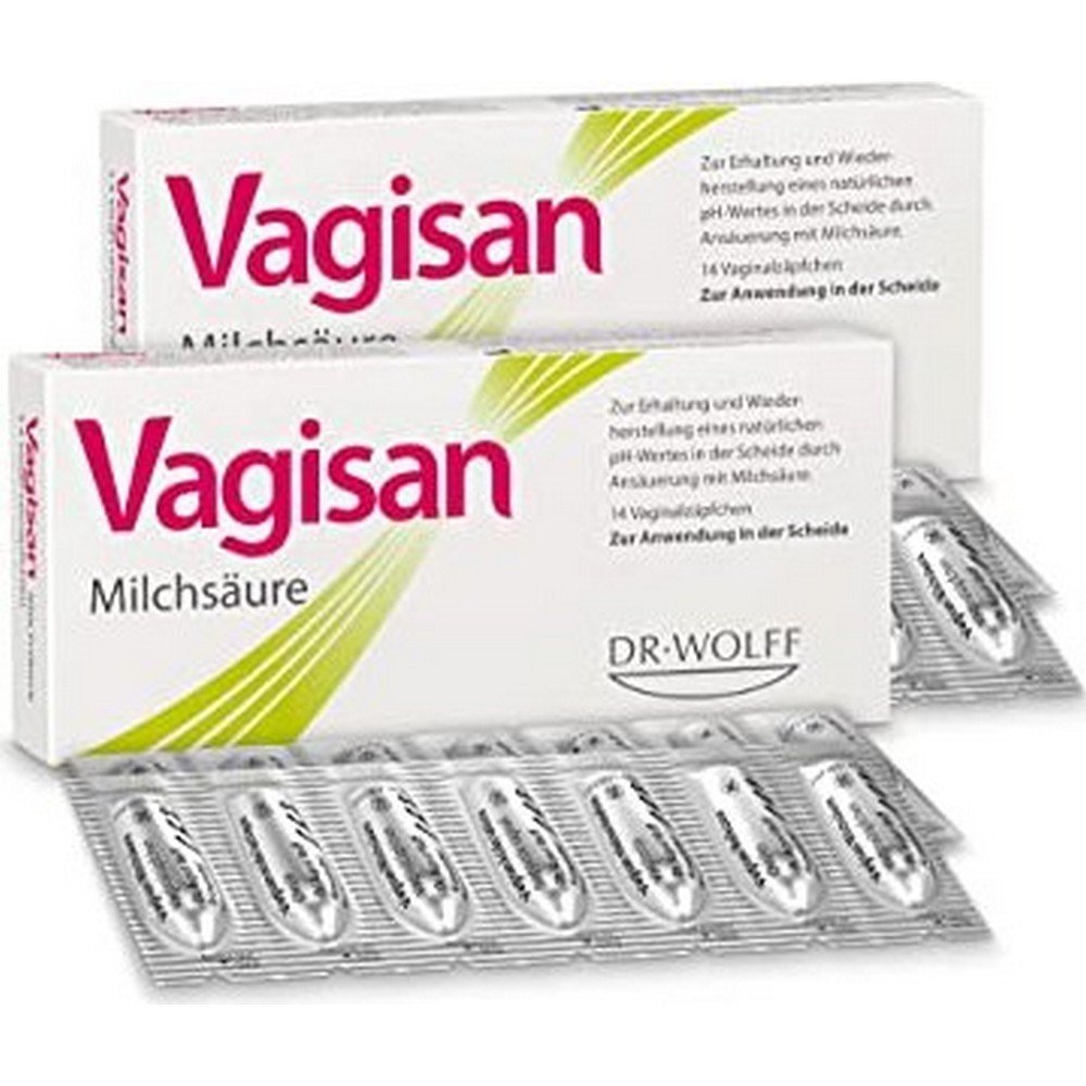 vagisan lactic acid vaginal suppositories 14 pieces Vagisan Lactic Acid Vaginal Suppositories 14 pcs