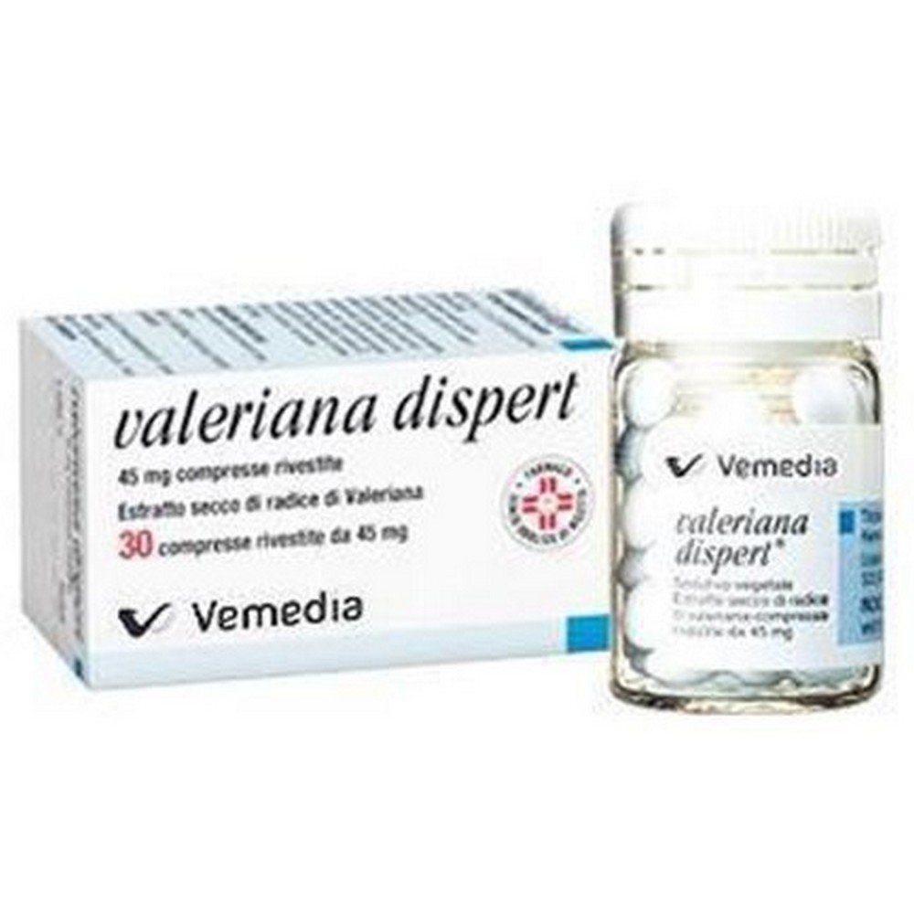 valerian dispert 45mg 100 tablets Valerian Dispert 45mg Tablets 100 Stück