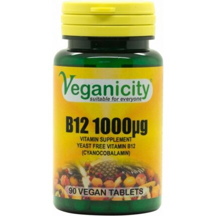 Veganicity Vitamin B12 1000 µg 90 tab